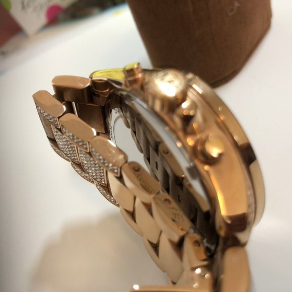 Max BLING AUTHENTIC Michael Kors MK6452 Wren Glitz Watch MSRP$495 RARE Worn Once main image 7